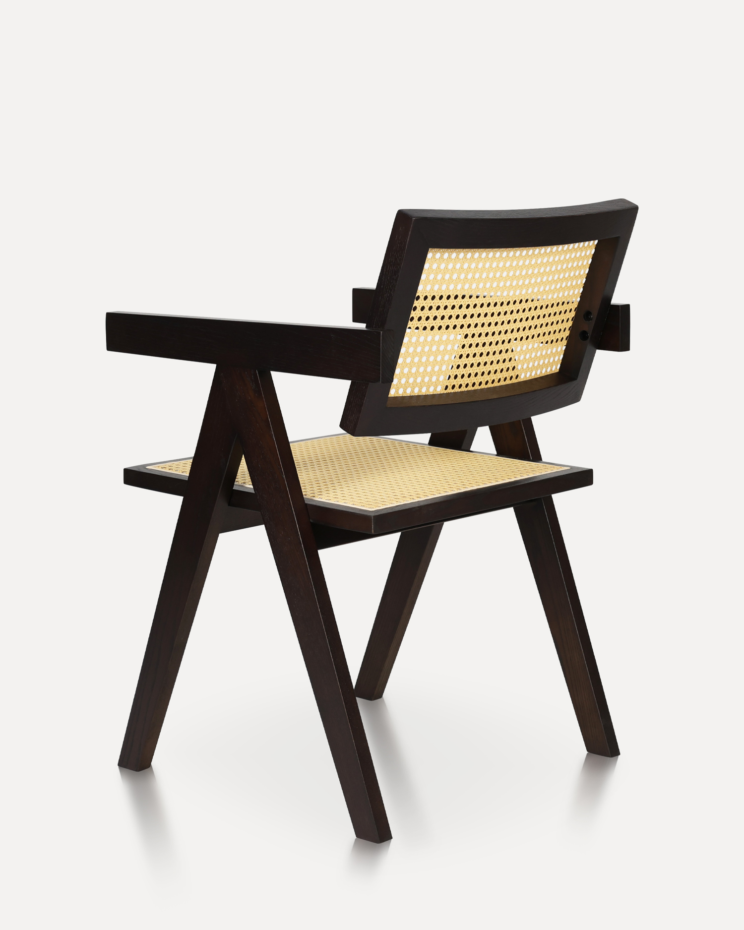 Minimalistiske rotting træ spisestole Minimalistiske rotting træ spisestole