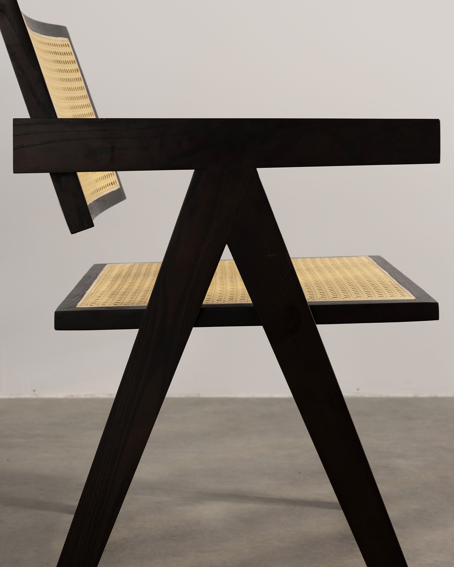 Minimalistiske rotting træ spisestole Minimalistiske rotting træ spisestole